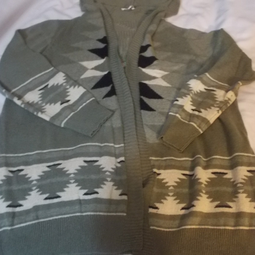 My Style sage green sweater